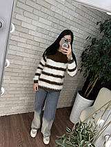 Теплий жіночий светр, тканина "В'язка" 48/50, 52/54 розмір 48/50, фото 5