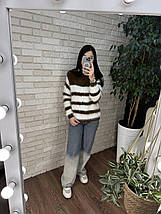 Теплий жіночий светр, тканина "В'язка" 48/50, 52/54 розмір 48/50, фото 2