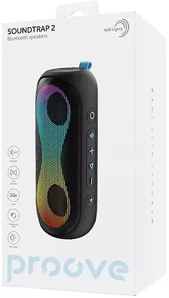 Bluetooth Колонка Proove SoundTrap 2 30W black UA, фото 4