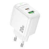 МЗП BOROFONE BAS44A 1USB-C/1USB PD/QC 20W, фото 3