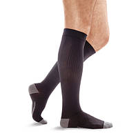 Гольфи компресійні антиварикозні для спорту з компресією 18-21 мм рт. Tiana, Тип 760 (чорно-сірі)