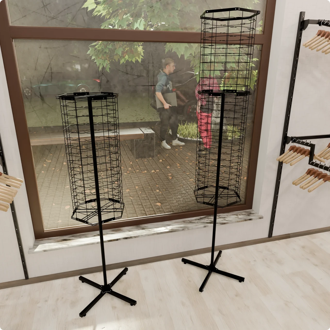 Візуалізація установки обладнання для магазину Візуалізація установки обладнання для магазину