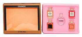 Парфюмированный набор Chanel 5*7,5ml(Premium)