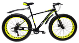 Фетбайк позашляховик 26/4.8 Defender Cross велосипед (fatbike) червоний, фото 6