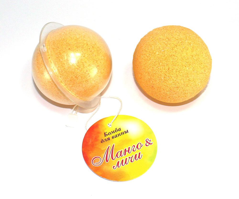 Бомбочка для ванни «Манго-лічі", фото 1