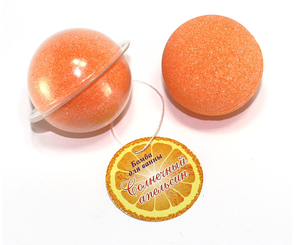 Бомбочка для ванни «Апельсин», фото 1