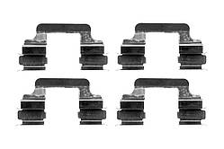 Монтажный комплект задних тормозных колодок (4шт, тип LUCAS) VW Transporter T5 2003-2015 1987474402 BOSCH