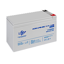 Акумулятор мультигелевий LPM-MG 12V - 9 Ah, фото 3