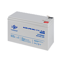 Акумулятор мультигелевий LPM-MG 12V - 9 Ah, фото 4