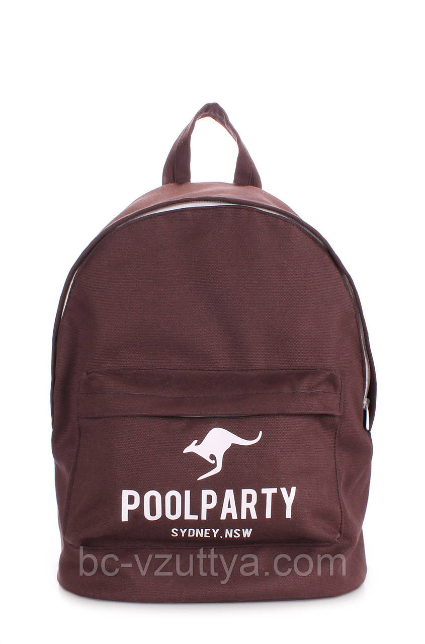Міський рюкзак POOLPARTY коричневий