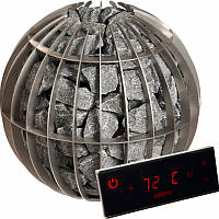 Електрична кам'янка Globe GL 110EE+ (блок потужності та пульт) з HGL3 Harvia