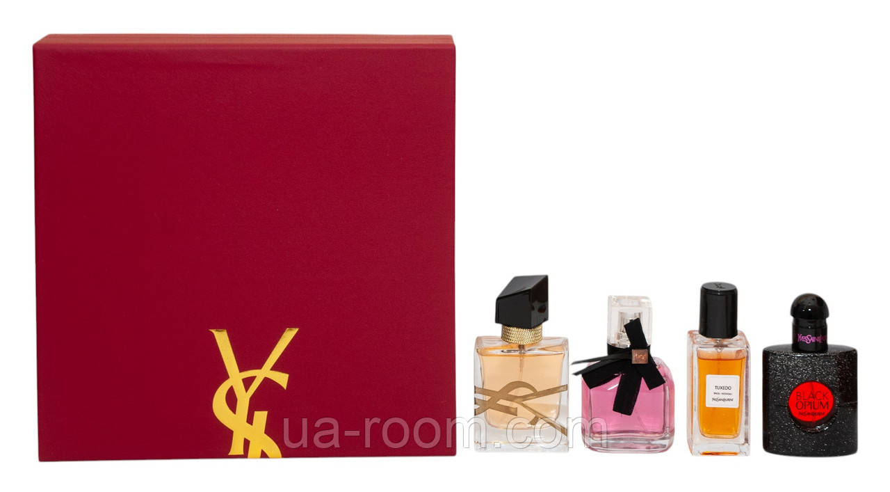 Парфюмированный набор Yves Saint Laurent 4*30ml(Premium)