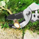 Секатор з наковаленкой Gruntek Tukane 195 мм, фото 5