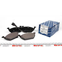 Колодки тормозные (передние) VW Caddy 03- (с датчиком)