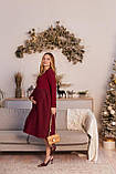 Сукня для вагітних та годування Toledo бордова, фото 6