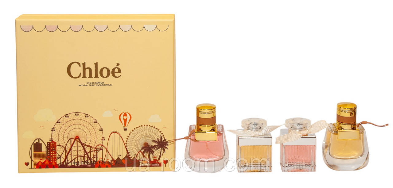 Парфюмированный набор Хлоя 4*30ml(Premium)