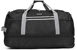 Сумка дорожня на колесах TravelZ Wheelbag Doubleloader foldable black 80(95)L  (603096)