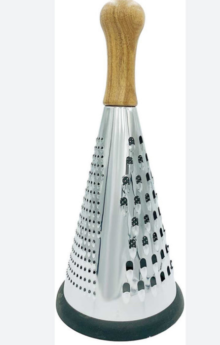 Терка конус з дерев’яною ручкою L 24.5 cм, фото 1