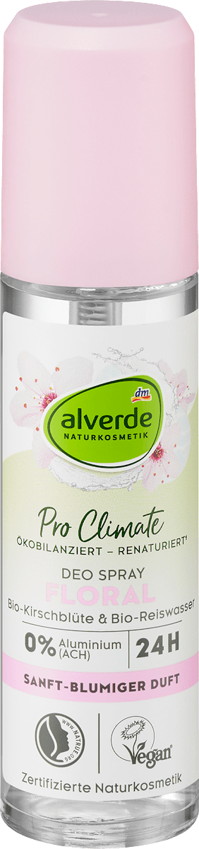 Органічний дезодорант-спрей Alverde (Floral) 75 мл, фото 1