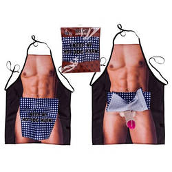 Фартух Kitchen apron Men body with plush penis