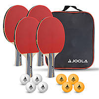 Набір для настільного тенісу Joola Team School 4 Bats 8 Balls (54825)
