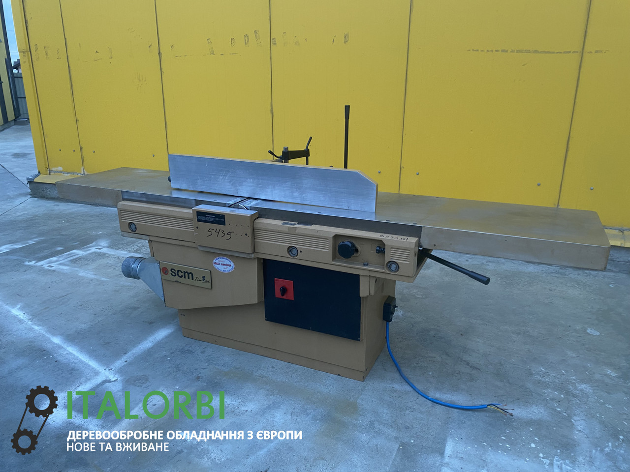 Фуганок+довбальний Scm F5L