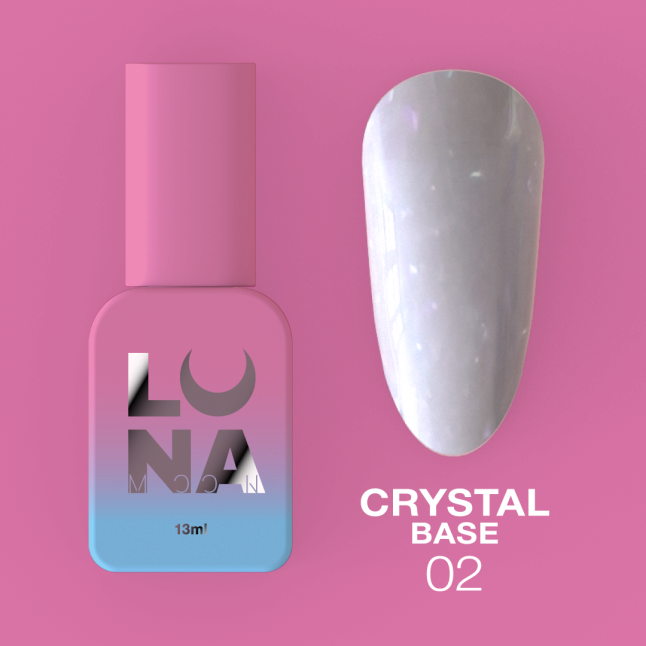 Камуфлююча база LUNAmoon Crystal Base №02 13ml