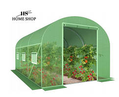 Теплиця (парник) для городу та саду (400 x 250см) 10 m² Польща