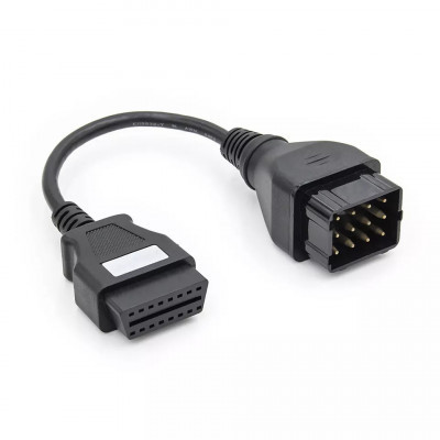 Перехідник OBD2 - 12 pin для діагностики вантажних авто Renault, фото 1