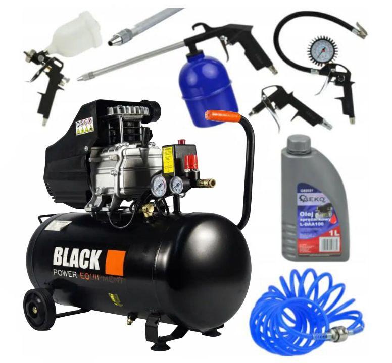 Компресор масляний Black 12854 50 л 8 бар