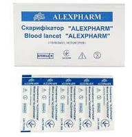 Скарифікатори Alexfarm, 200 шт/уп (Стерильні, одноразові)