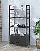 Стелаж Сінгл L-155 з ящиками Loft Design, фото 3