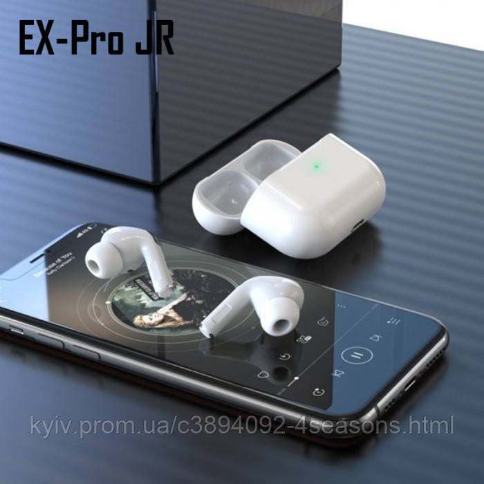 Бездротові навушники EX-Pro JR (Білий), фото 1