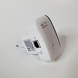 Підсилювач сигналу репітер WIFI REPEATER до 300Мб/с 802.11N/B/G 2.4 Ггц, бездротовий ретранслятор Білий VEN-134, фото 3