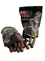 Бойли ковбаски варені Big Fish "Viking" (Krill - Mulberry - Squid) 24 мм