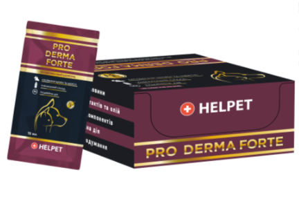 Шампунь PRO DERMA FORTE протигрибковий для котів і собак (саше 15 мл) №20, фото 1