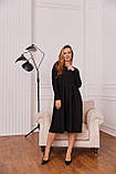 Сукня для вагітних та годування Toledo чорна, фото 7