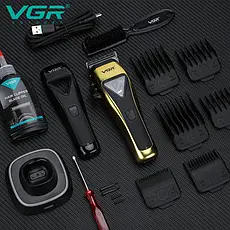 Машинка для стрижки VGR Professional Vector Motor 9000 PRM (V-015), фото 5