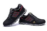 Спортивні шкіряні кросівки, чоловіче взуття демісезонне, фото 5
