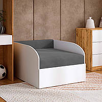 Дитяче крісло-ліжко Boy 80x190 темно-сіре ТМ Viorina-Deko