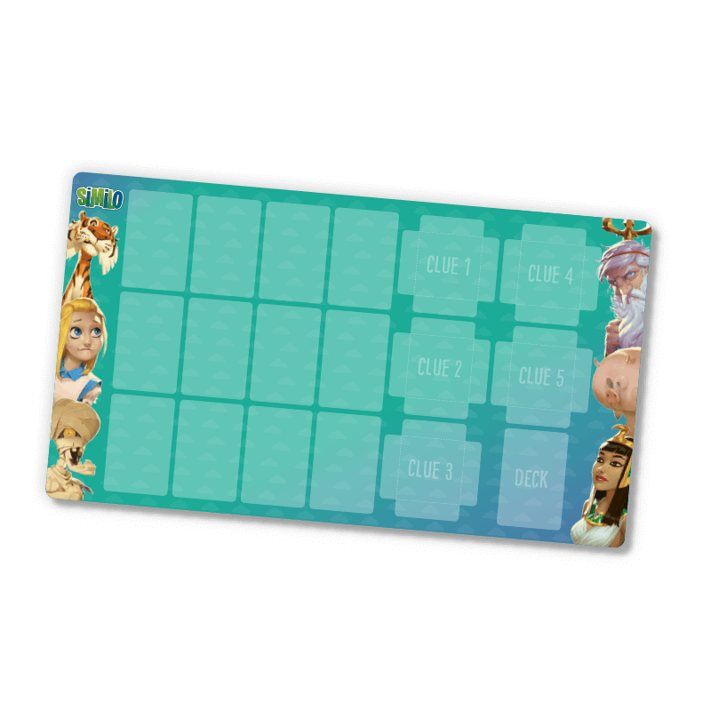 Неопреновий килимок до гри Сіміло. Similo Neoprene Playmat