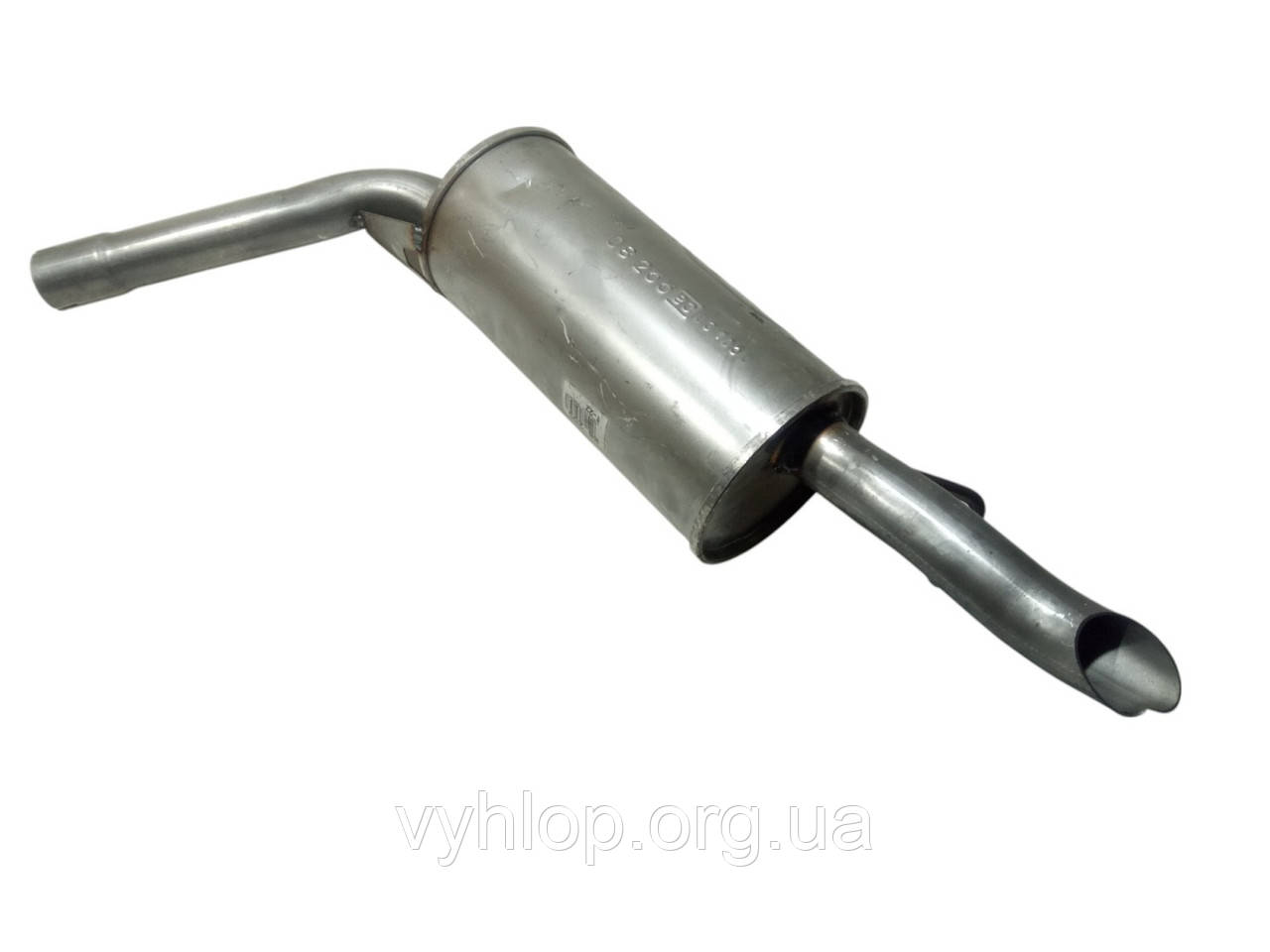 Глушник Форд Скорпіо (Ford Scorpio) 85-89 2.0 i (08.255) Polmostrow алюминизированный