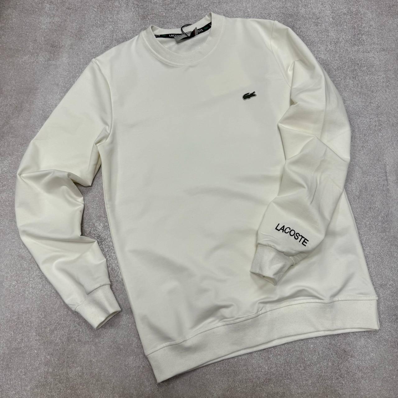 Світшот Lacoste білий