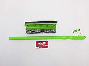 Скребок з гумкою та поролоном для скла 20 см Carway