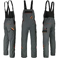 Полукомбинезон защитный, форма для рабочих, спецодежда мужская, рабочая роба, спецовка Proffesional