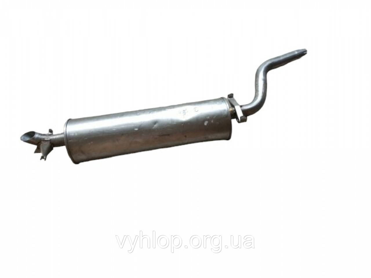 Глушник Мерседес В123 (Mercedes W123) -85 200-300D (13.02) Polmostrow алюминизированный