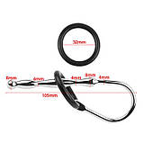 Сталевий уретральний катетер з ерекційним кільцем, фото 2