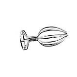 Сталевий анальний корок SexyFire L 3,7 см — Анальні іграшки, фото 5