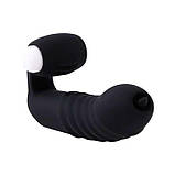 Вібратор на палець з язичком Чорний, фото 5