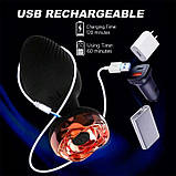 Силікональний анальний корок із вібрацією Rose з Д/К 3,5*9 см. Чорний — Анальні іграшки, фото 6